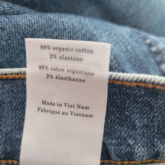 Everlane The Way High Straight Leg High Waist Denim Jeans 25 R - Picture 14 of 14